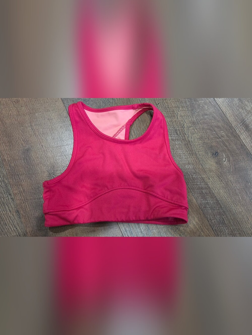 DSG Girls Hot Pink Sports Bra
